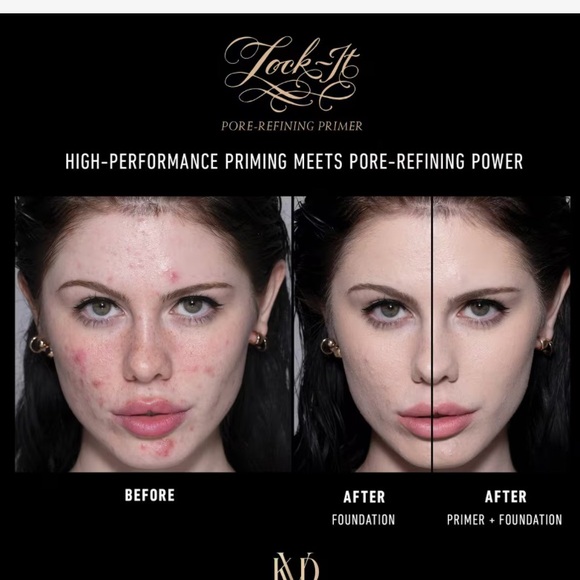 Kat Von D KVD Lock It Pore Refining Primer extend wear and minimize pores - Picture 5 of 6